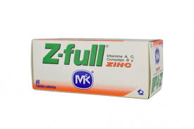 Z-FULL ZINC - CAJA x 60 TAB