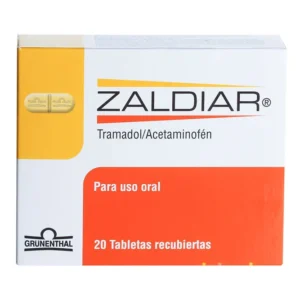 ZALDIAR 37.5 MG/325 MG - CAJA x 20 TAB