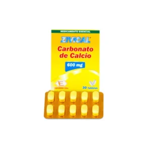 ZIVICAL 600 MG - CAJA x 30 TAB