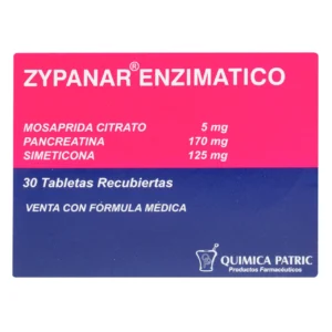 ZYPANAR ENZIMATICO x 30 TAB