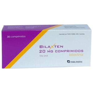 BILAXTEN 20 MG - CAJA x 30 TAB