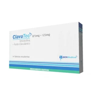 CLAVUTEC 875 MG /125 MG - CAJA x 14 TAB