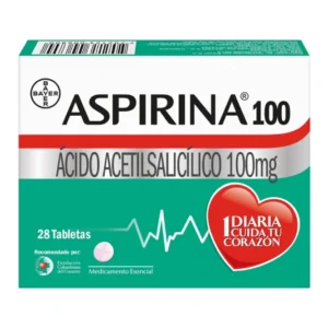 ASPIRINA 100 MG - CAJA x 28 TAB