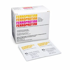 FERROPROTINA 40 MG POLVO GRANULADO PARA SLN ORAL - CAJA x 30 SOB