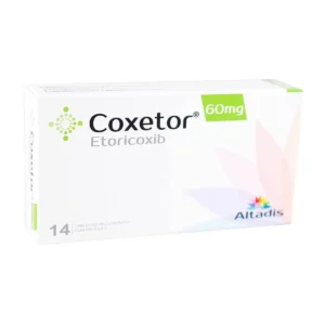 COXETOR 60 MG - CAJA x 14 TAB REC.
