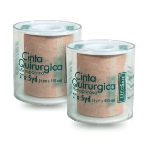 CINTA MICROPOROSA PIEL ALFASAFE 2 x 5 YD (5 CM x 450 CM) - CARRETE x UNID