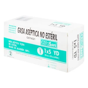 GASA ASEPTICA TEJIDA NO ESTERIL ALFA SAFE 1*5 YDA