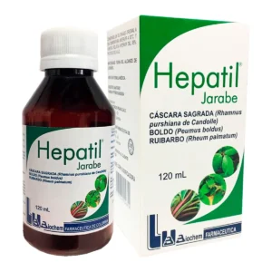 HEPATIL CASCARA SAGRADA + BOLDO + RUIBARBO JARABE - FCO x 120 ML