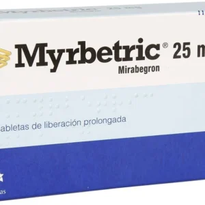MYRBETRIC 25 MG - CAJA x 30 TAB LIB PROLONG
