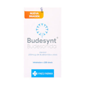 BUDESYNT (BUDESONIDA) 200 MCG SUSP PARA INH - CAJA x 1 FCO x 200 DOSIS