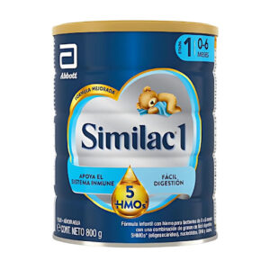SIMILAC 1 DE 0 A 6 MESES 5HMOS POLVO - LATA x 800 G