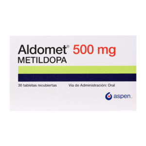 ALDOMET 500 MG - CAJA x 30 TAB