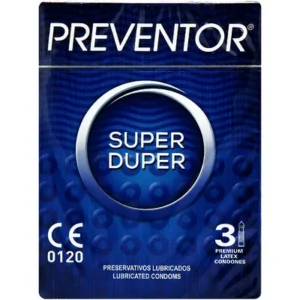 CONDON PREVENTOR SUPER DUPER - CAJA x 3 UNID