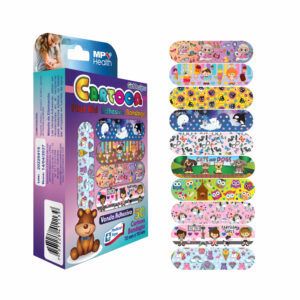 CURAS VENDA ADHESIVA CARTOON NIÑA - CAJA x 50 UND