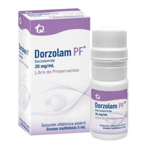 DORZOLAM PF 20 MG/ML (2%) SLN OFT - FCO x 5 ML
