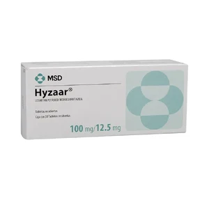 HYZAAR 100 MG/12.5 MG - CAJA x 30 TAB