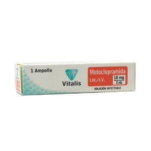 METOCLOPRAMIDA 10 MG/2 ML SLN INY - CAJA x 1 AMP