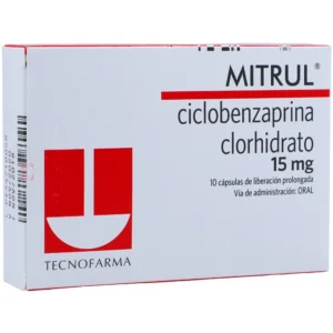 MITRUL 15 MG - CAJA x 10 CAPSULAS
