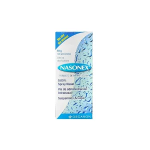 NASONEX NASAL SPRAY SIN ALCOHOL 18 GR - FCO x 140 APLICACIONES