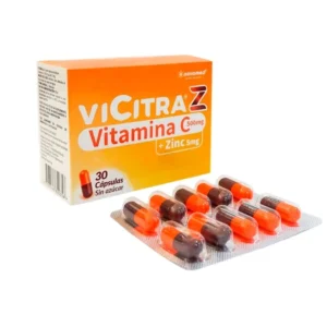 VICITRA Z VITAMINA C + ZINC X 30 CAP