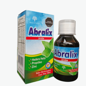 ABRALIX CON HEDERA HELIX PROPOLEO & ZINC JBE - FCO x 120 ML - SABOR MENTA
