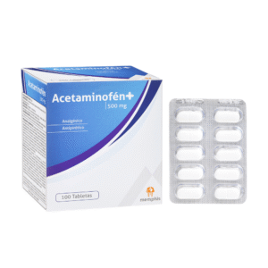 ACETAMINOFEN 500 MG - CAJA x 100 TAB