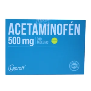 ACETAMINOFEN 500MG CX300 TB (LAPROFF) - LAPROFF