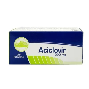 ACICLOVIR 200 MG - CAJA x 25 TAB