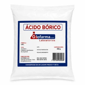 ACIDO BORICO BX400GR (GLOFARMA) - GLOFARMA