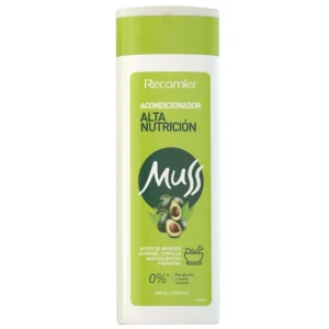 ACONDICIONADOR MUSS ALTA NUTRICION SIN SAL - FCO x 400 ML