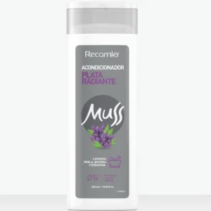 ACONDICIONADOR MUSS PLATA RADIANTE - FCO x 400 ML