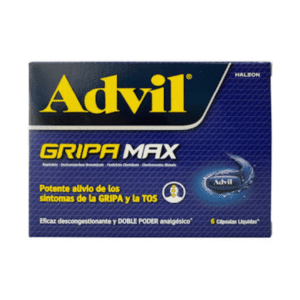 ADVIL GRIPA MAX - CAJA x 6 CAPS LIQ.