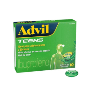 ADVIL TEENS (200 MG) - CAJA x 10 CAPS LIQ. MINIS