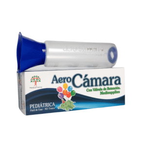 AERO CAMARA CON VALVULA DE RETENCION MEDISUPPLIES PEDIATRICO - CAJA x UNID