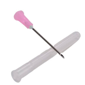 AGUJA HIPODERMICA 18G X 1 1/2" X 1UND (ROSADO) (DISPOCOL) - DISPOCOL
