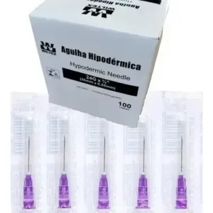 AGUJA HIPODERMICA 24G X 1" X 1UND (MORADO)(DISPOCOL) - DISPOCOL