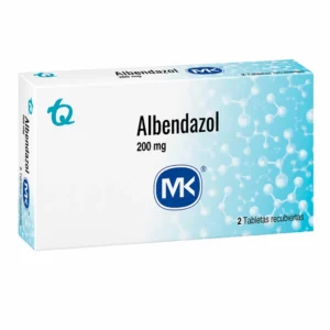 ALBENDAZOL 200 MG - CAJA x 2 TAB