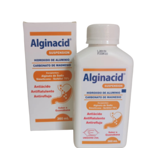 ALGINACID SUSP FX 360 ML (HIDROXIDO+CARBONATO DE MAGNESIO)(LABQUIFAR) - LABQUIFAR
