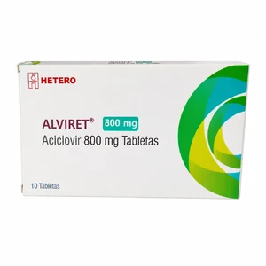 (ALVIRET) ACICLOVIR 800 MG - CAJA x 10 TAB