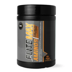 AMINOX EAA/BCAA AMINOACIDOS ESENCIALES CON ELECTROLITOS ELITEMAX EN POLVO - TARRO x 450 G - SABOR SANDIA
