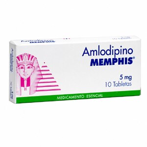 AMLODIPINO 5 MG - CAJA x 10 TAB