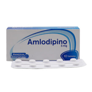 AMLODIPINO 5MG CX10 TB (COASPHARMA) - COASPHARMA