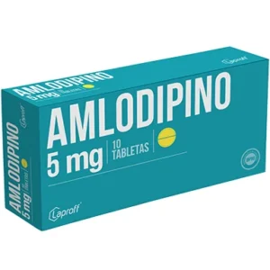 AMLODIPINO 5MG CX10 TB (LAPROFF) - LAPROFF