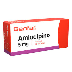AMLODIPINO 5MG CX10 TB(GENFAR) - GENFAR