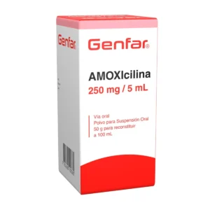 AMOXICILINA 250MG/5ML FX100ML SUSP(GENFAR) - GENFAR