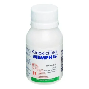 AMOXICILINA 250MG/5ML FX45ML SUSP (MEMPHIS) - MEMPHIS