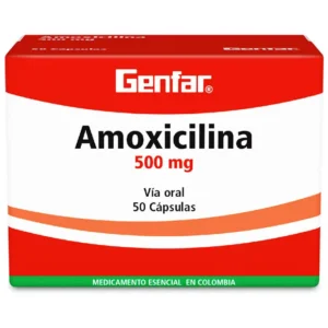 AMOXICILINA 500 MG - CAJA x 50 CAP