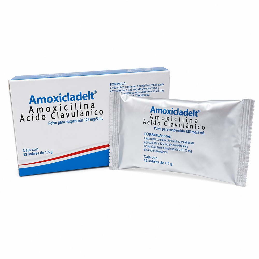 AMOXICLADELT 875MG/125MG C14 TAB (AMOXICILINA+ACIDO CLAVULANICO) (DELTA SA) - DELTA SA