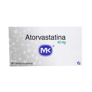 ATORVASTATINA 40 MG - CAJA x 30 TAB
