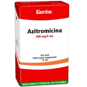 AZITROMICINA 200MG/5ML FX15ML(GENFAR) - GENFAR